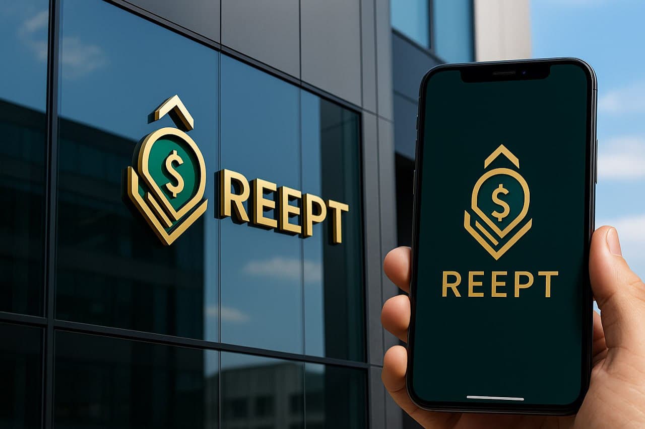Screenshot of REEPT TECH app